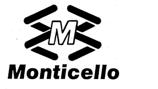 M MONTICELLO logo