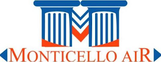 M MONTICELLO AIR logo