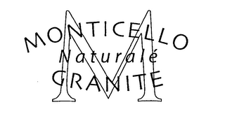 M MONTICELLO NATURALÉ GRANITE logo