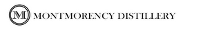 M MONTMORENCY DISTILLERY logo