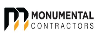 M MONUMENTAL CONTRACTORS logo