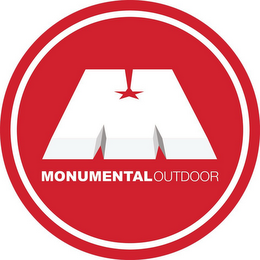 M MONUMENTAL OUTDOOR logo