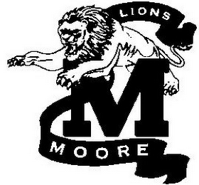 M MOORE LIONS logo