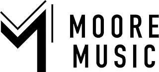 M MOORE MUSIC logo