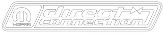M MOPAR DIRECT CONNECTION logo