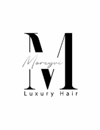 M MOREYVI LUXURY HAIR logo