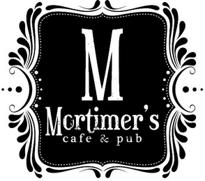 M MORTIMER'S CAFE & PUB logo