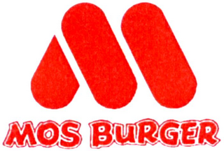 M MOS BURGER logo