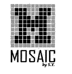 M MOSAIC BY SY logo