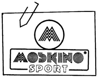 M MOSKINO SPORT logo