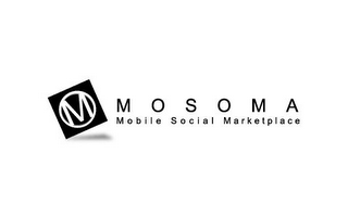 M MOSOMA MOBILE SOCIAL MARKETPLACE logo