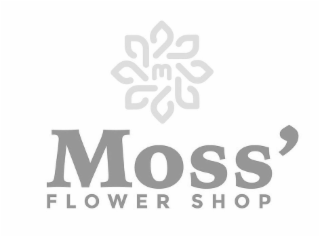 M MOSS' FLOWER SHOP logo