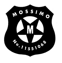 M MOSSIMO NO. 11551068 logo
