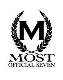 M MOST OFFICIAL SEVEN logo