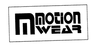 M MOTION WEAR logo
