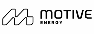 M MOTIVE ENERGY logo