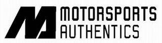 M MOTORSPORTS AUTHENTICS logo
