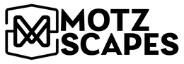M MOTZ SCAPES logo