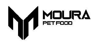M MOURA PET FOOD logo