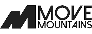 M MOVE MOUNTAINS logo