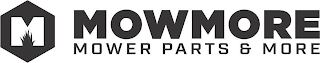 M MOWMORE MOWER PARTS & MORE logo