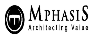 M MPHASIS ARCHITECTING VALUE logo