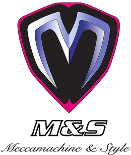 M M&S MECCAMACHINE & STYLE logo