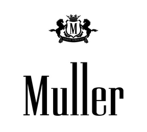 M MULLER FINEST TOBACCO logo