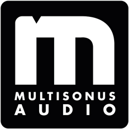 M MULTISONUS AUDIO logo