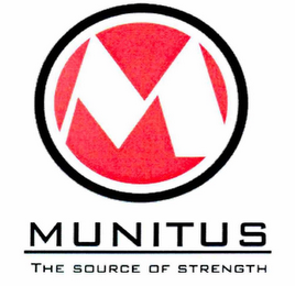 M MUNITUS THE SOURCE OF STRENGTH logo