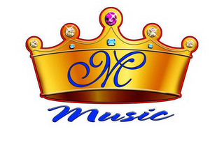 M MUSIC logo