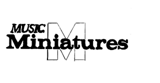 M MUSIC MINIATURES logo