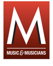 M MUSIC & MUSICIANS logo