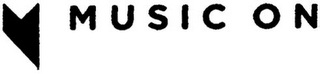 M MUSIC ON logo