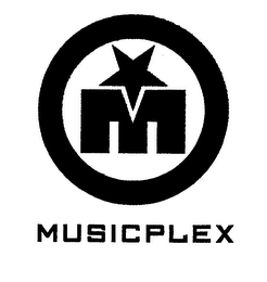 M MUSICPLEX logo