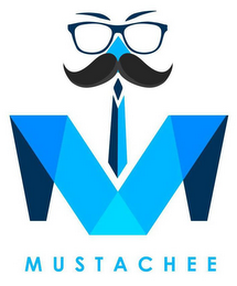 M MUSTACHEE logo