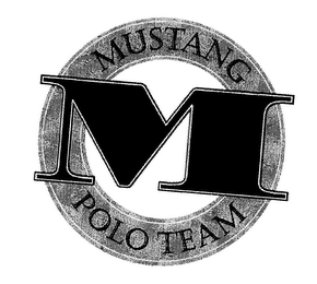 M MUSTANG POLO TEAM logo