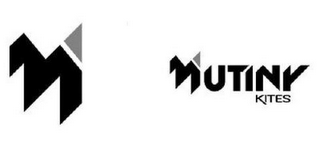 M MUTINY KITES logo
