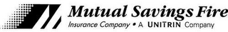 M MUTUAL SAVINGS FIRE INSURANCE COMPANY · A UNITRIN COMPANY logo