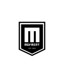 M MUVMENT EST. 2013 logo