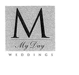 M MY DAY WEDDINGS logo