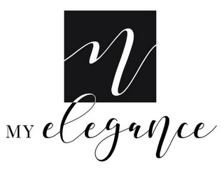 M MY ELEGANCE logo