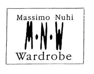 M-N-W MASSIMO NUHI WARDROBE logo