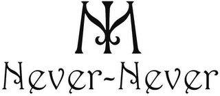 M NEVER-NEVER logo