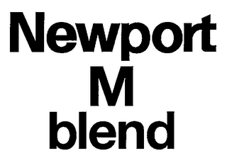 M NEWPORT BLEND logo
