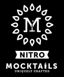 M NITRO MOCKTAILS UNIQUELY CRAFTED logo