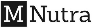 M NUTRA logo