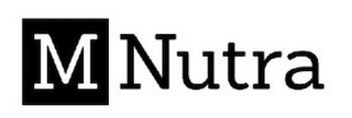 M NUTRA logo