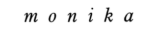 M O N I K A logo
