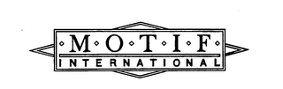 M O T I F INTERNATIONAL logo
